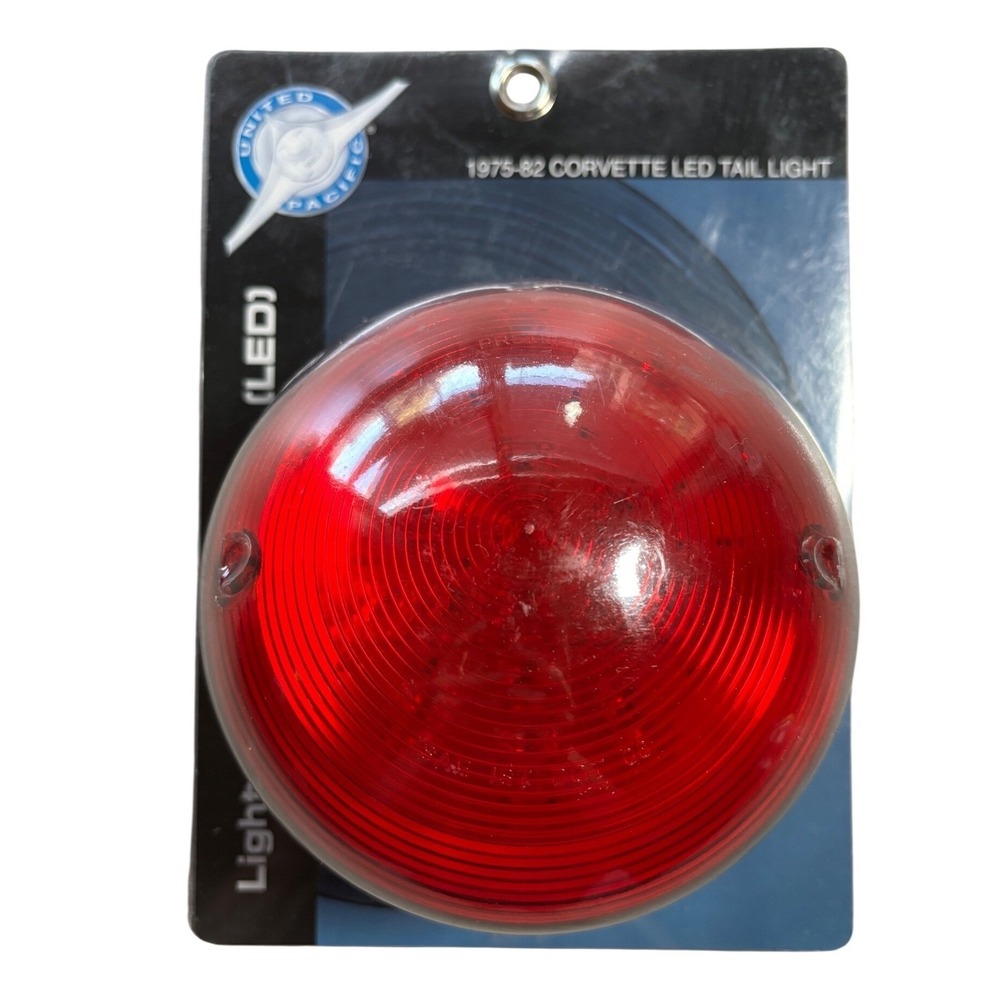 NEW United Pacific 1975-82 Corvette LED Tail Light Red Lens 25 LED‎ Bubble CTL75